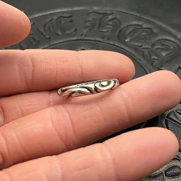 Chrome Hearts Retro Pattern Ring - Picture 6 of 7